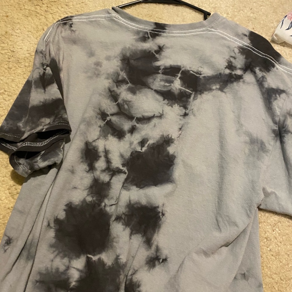 Black and grey croptop